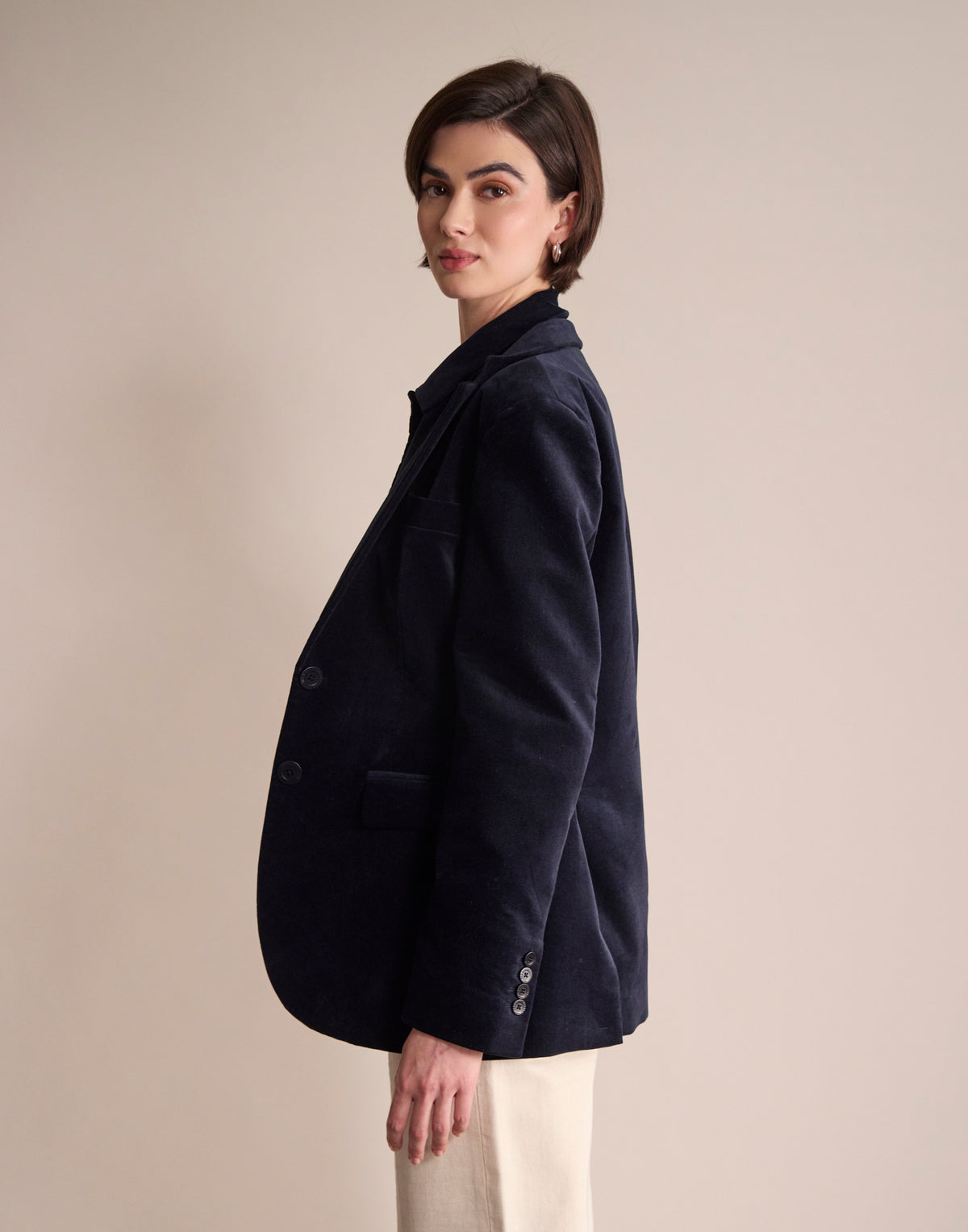 Louane Jacket – Navy