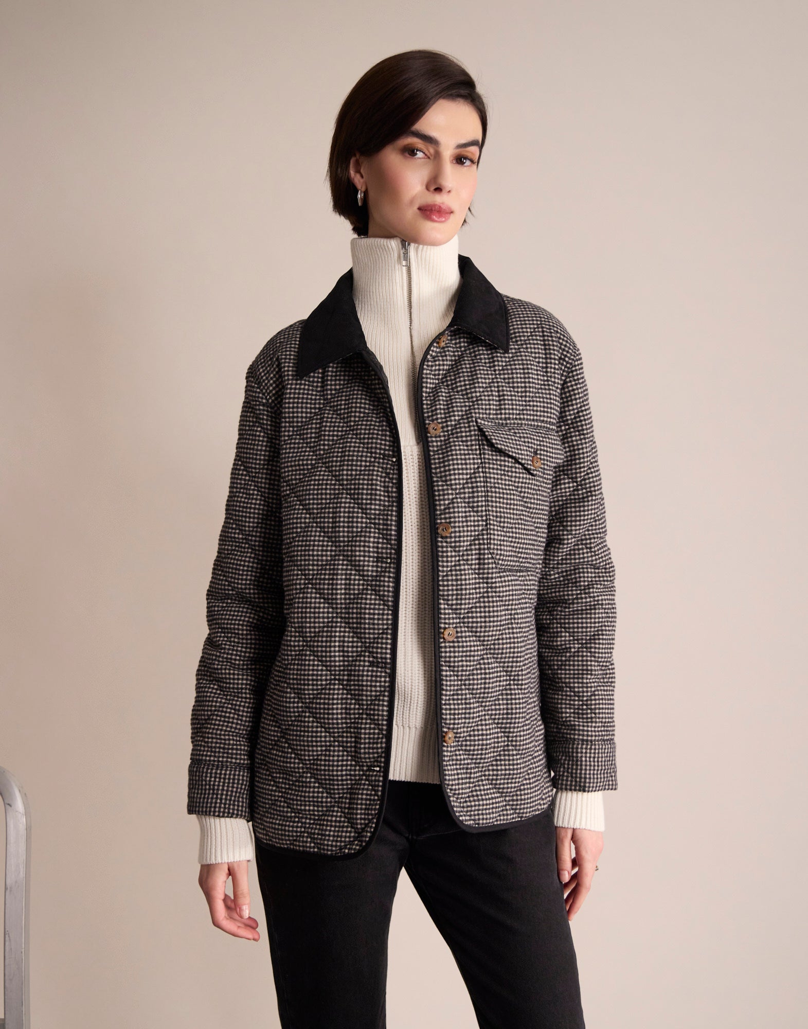 Milady Checked Jacket