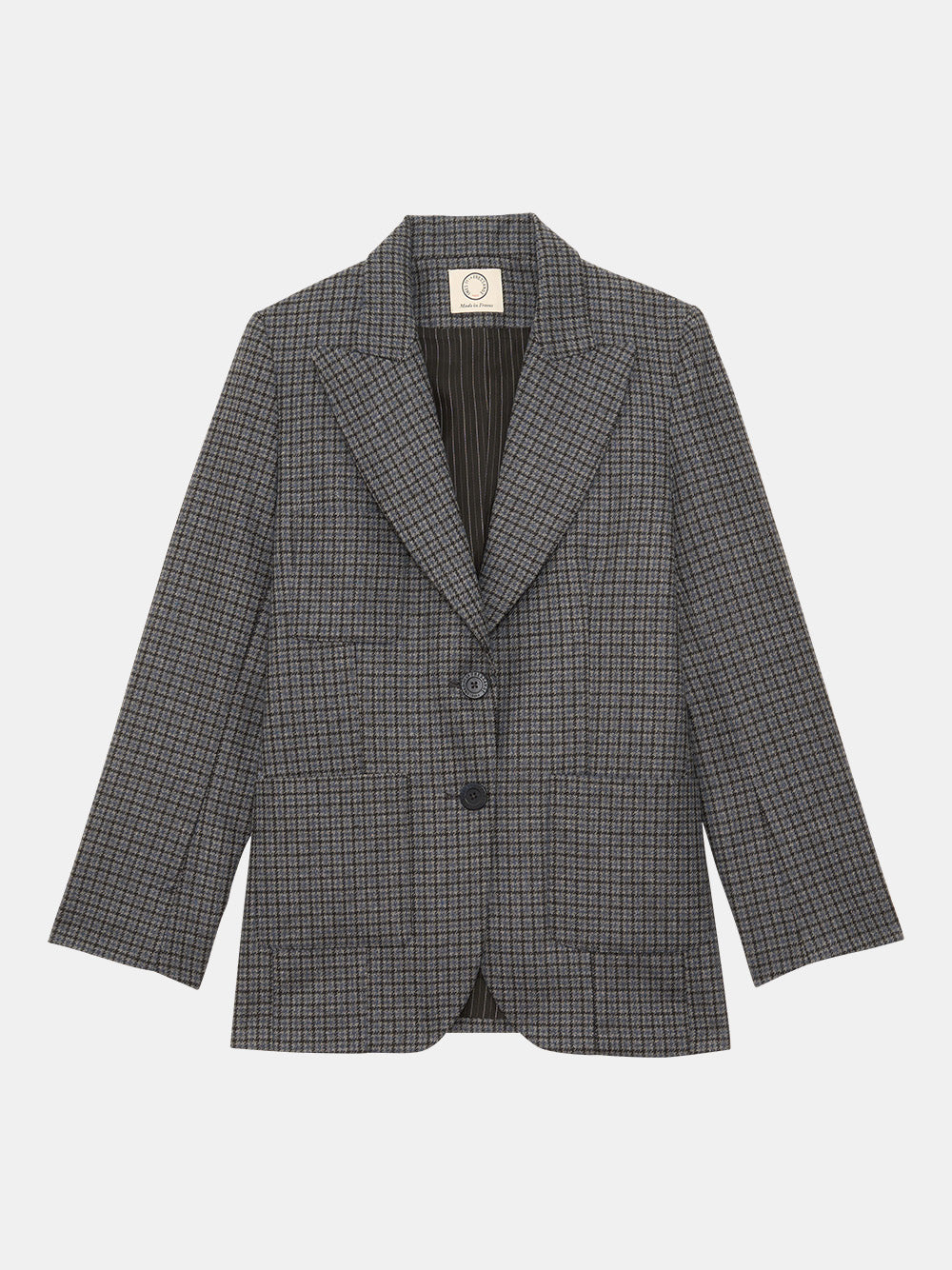 Thadée-Jacke mit Karomuster