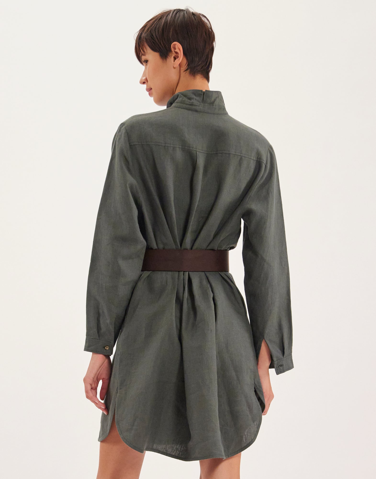 Black Paulette Belt