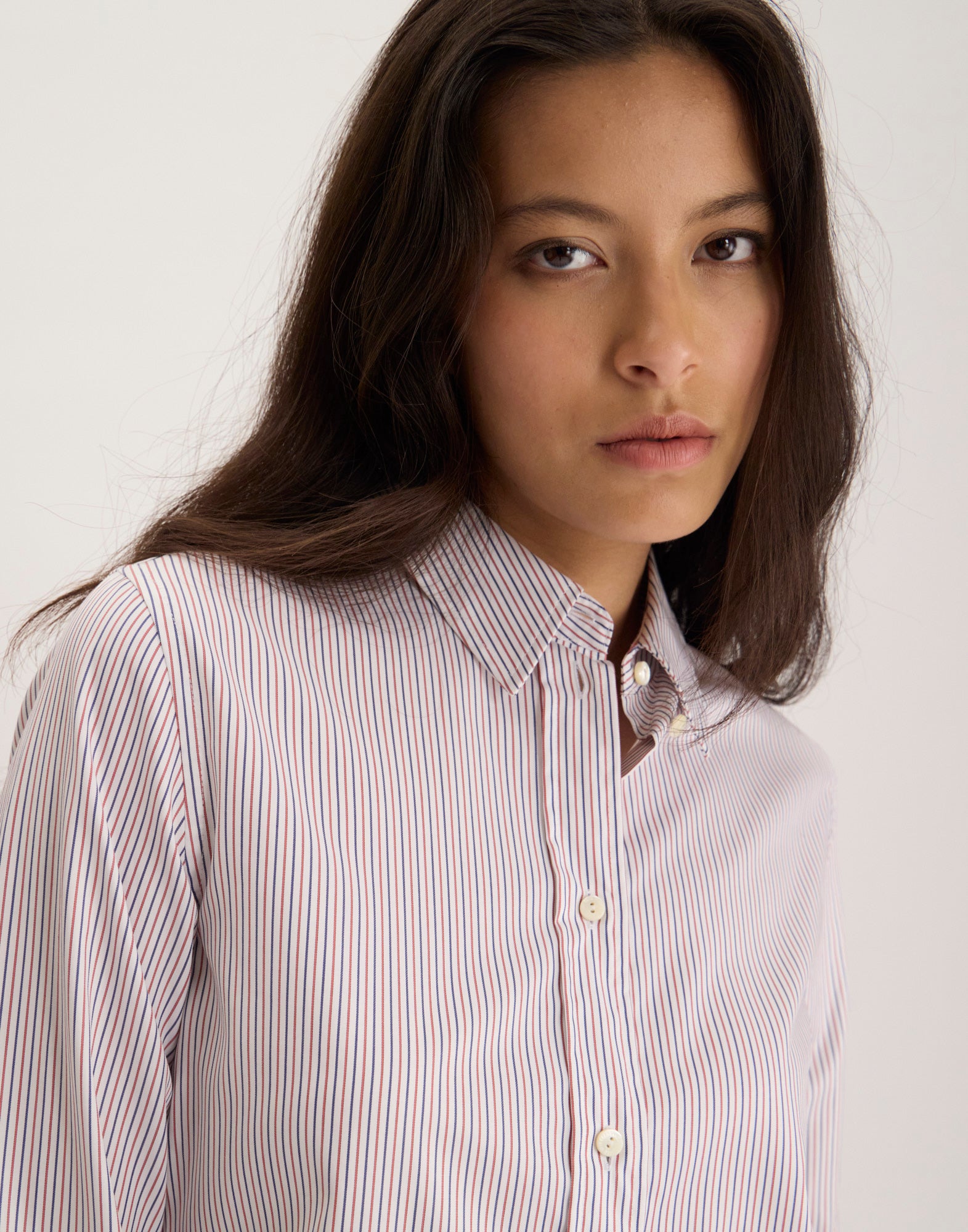 Camicia in cotone a righe Martin