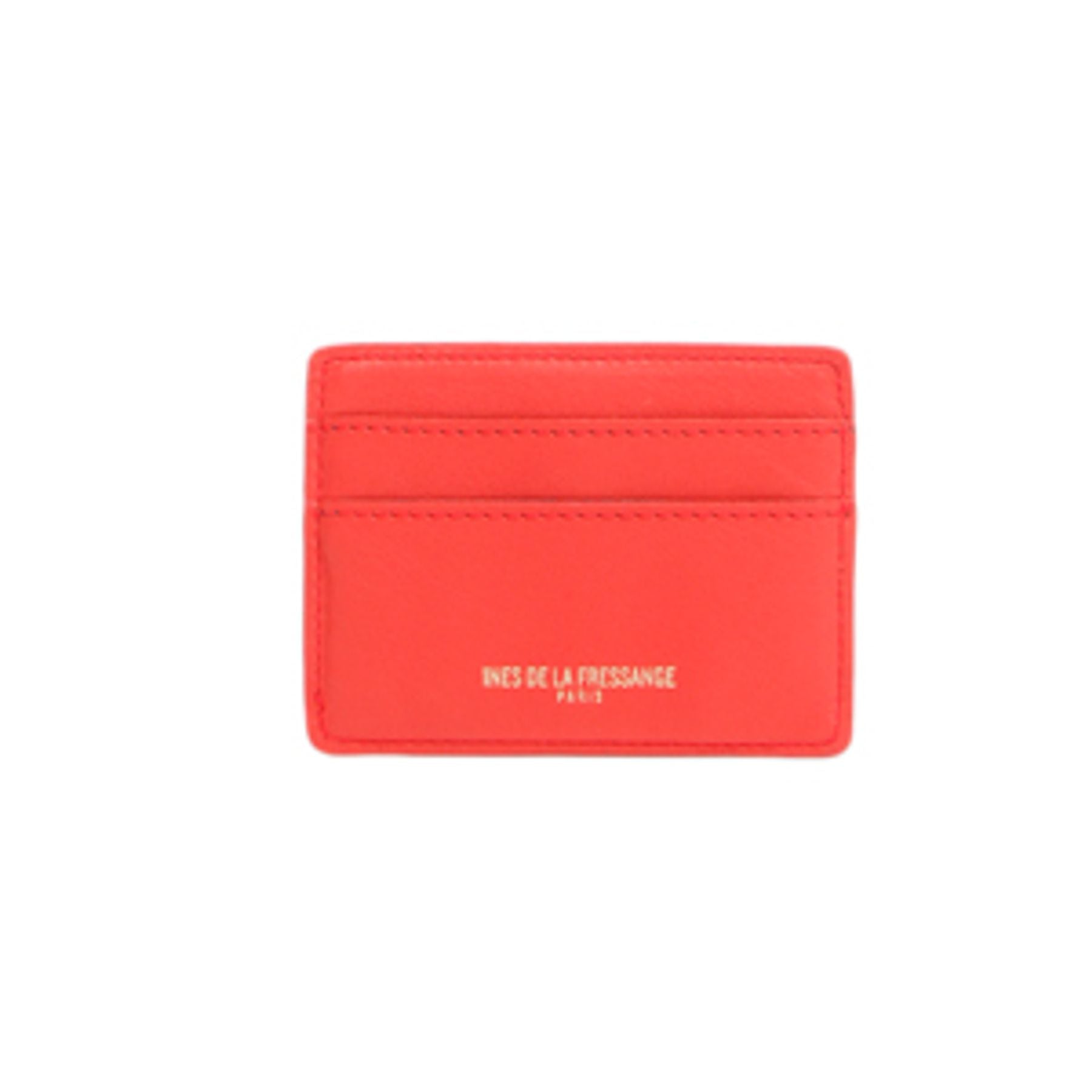 Marcia red leather card case