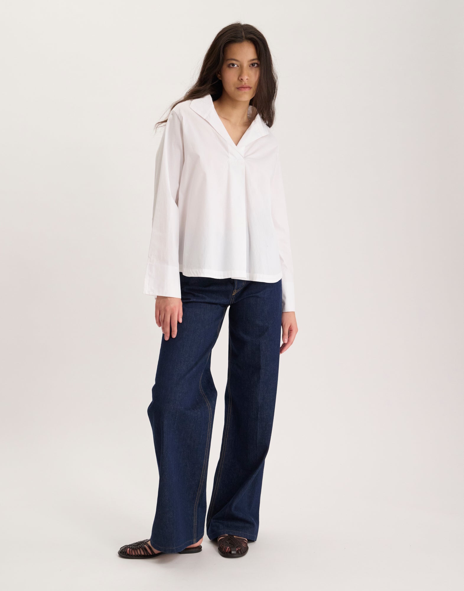 Camicia Noa in cotone bianco