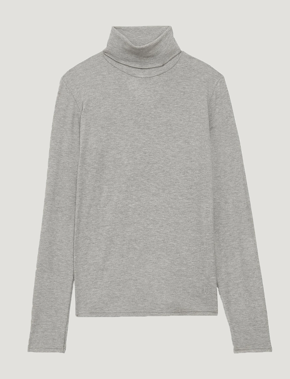 T-shirt dolcevita grigia Matthieu