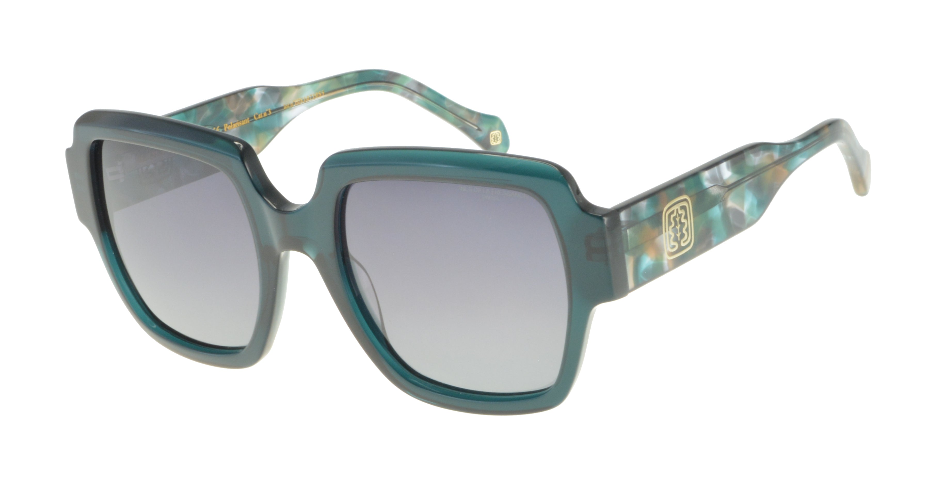 Sharon blue tortoiseshell sunglasses