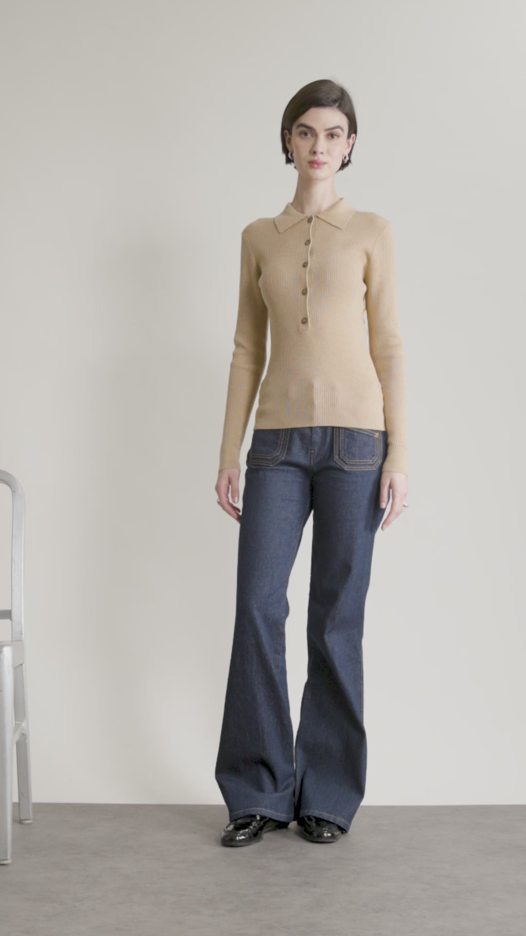 MASTER_17K117WE012A-P150 BEIGE-XS - video