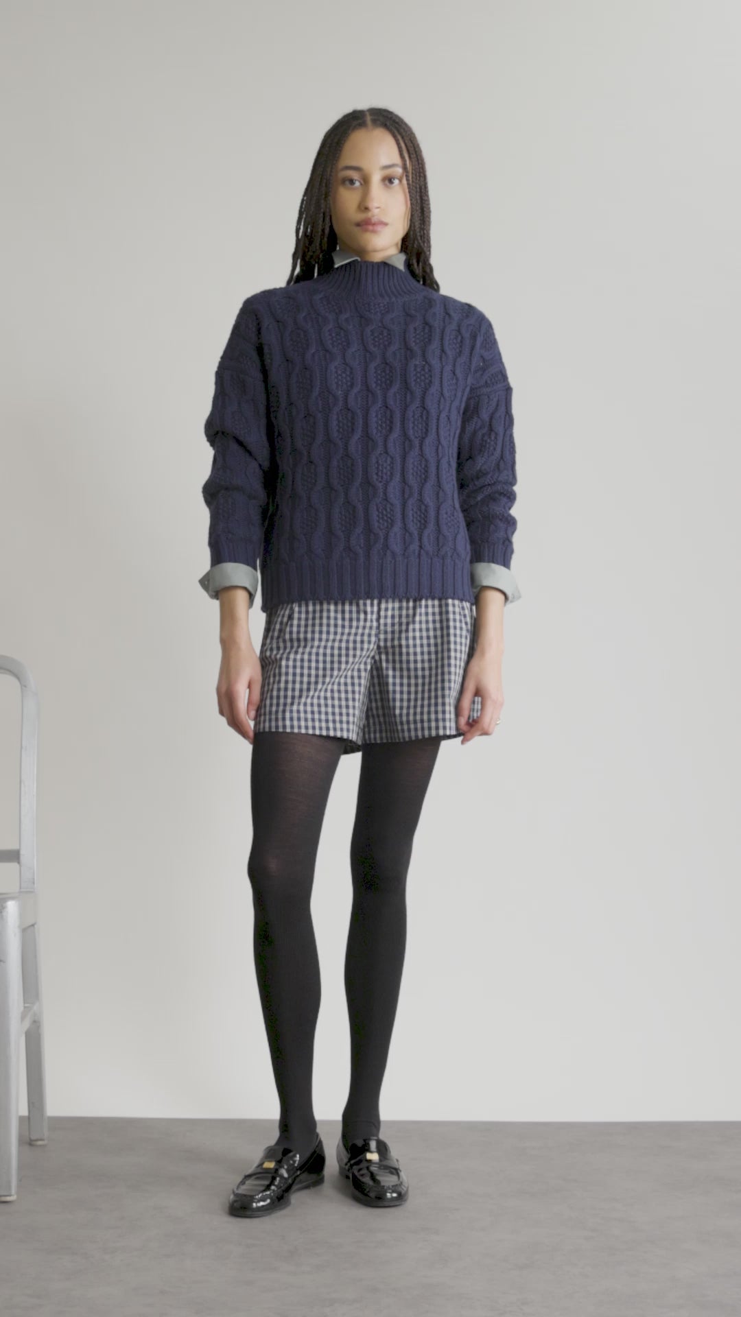 MASTER_17K136WE011-P280 BLUE NAVY-XS - video