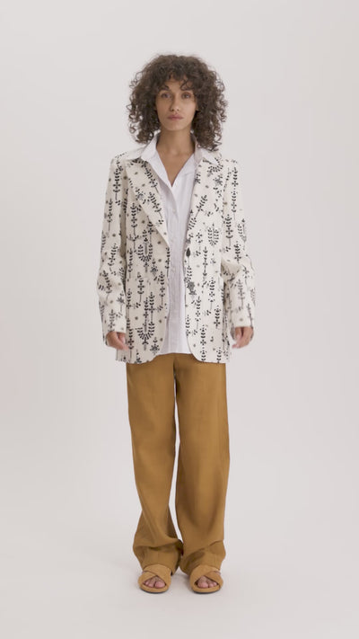 MASTER_16V526CO257-P089 BLACK ECRU-34 - video