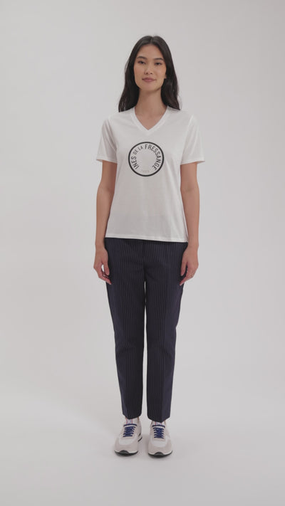 MASTER_12Y038CO222-F031 ECRU BLACK-XS - video