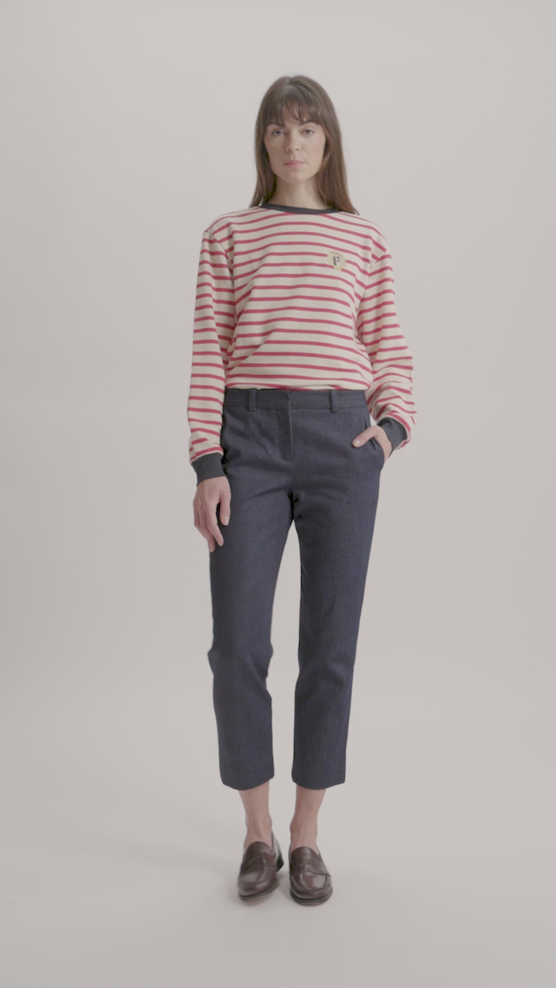 MASTER_15P003CO193-P236 DARK BLUE DENIM-34 - video