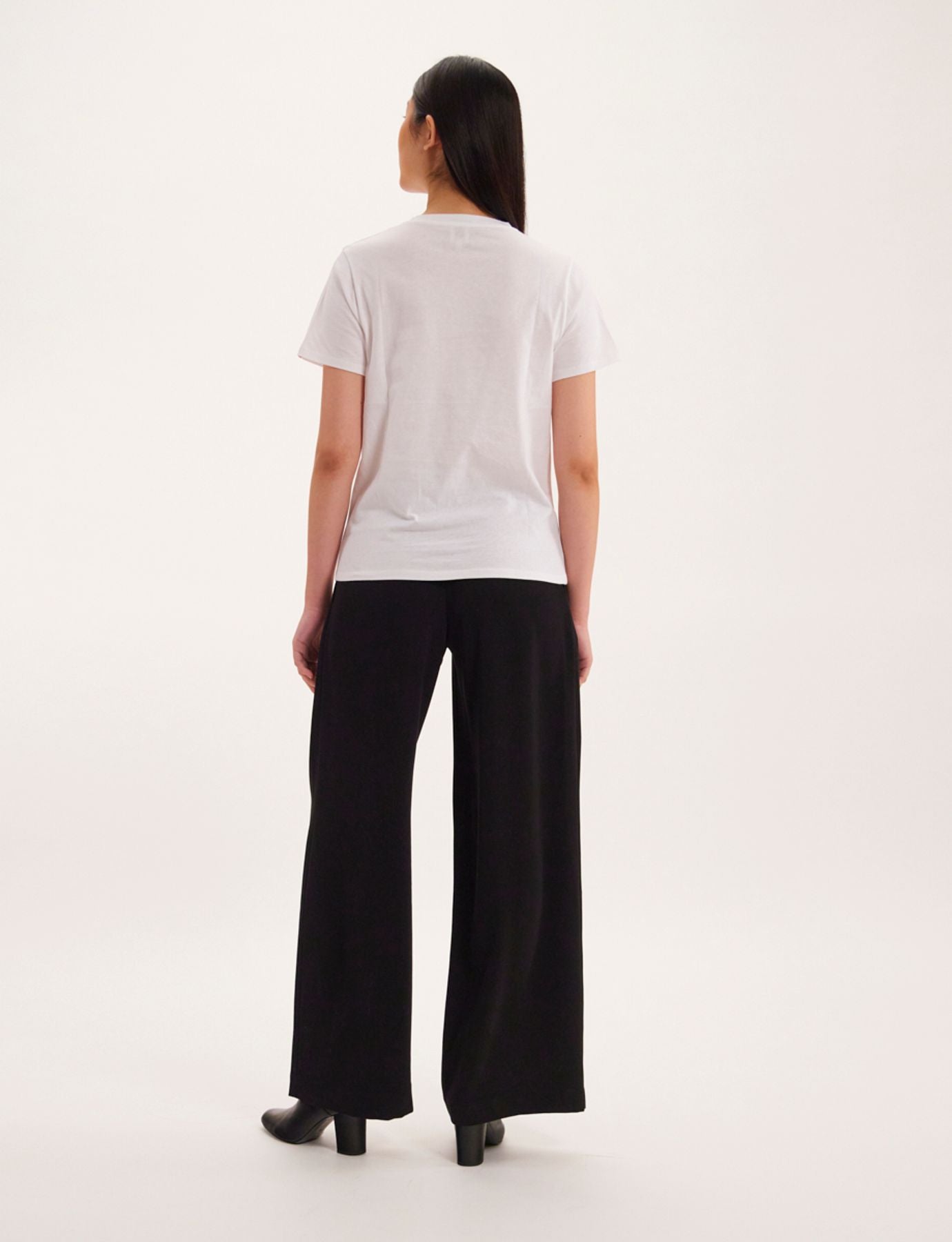 Tee shirt Aurore col V kaki