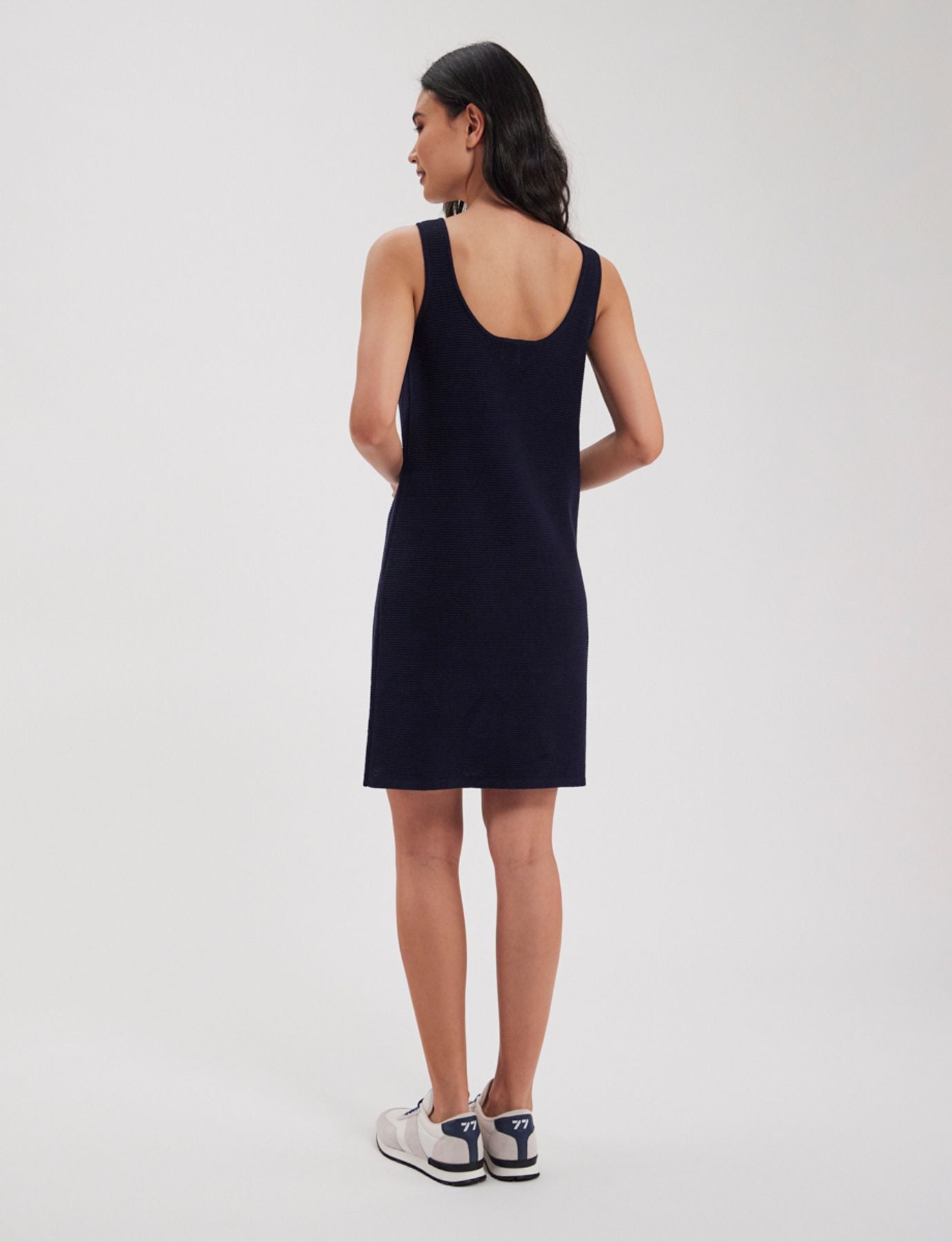 Vestido de punto Martha Navy