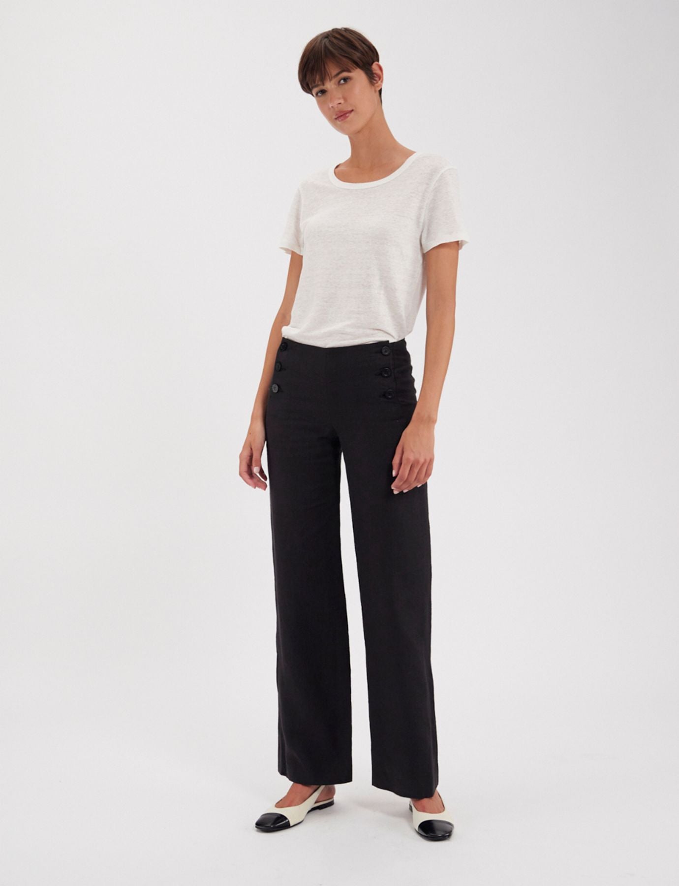 Pantalon Gabriel en lin