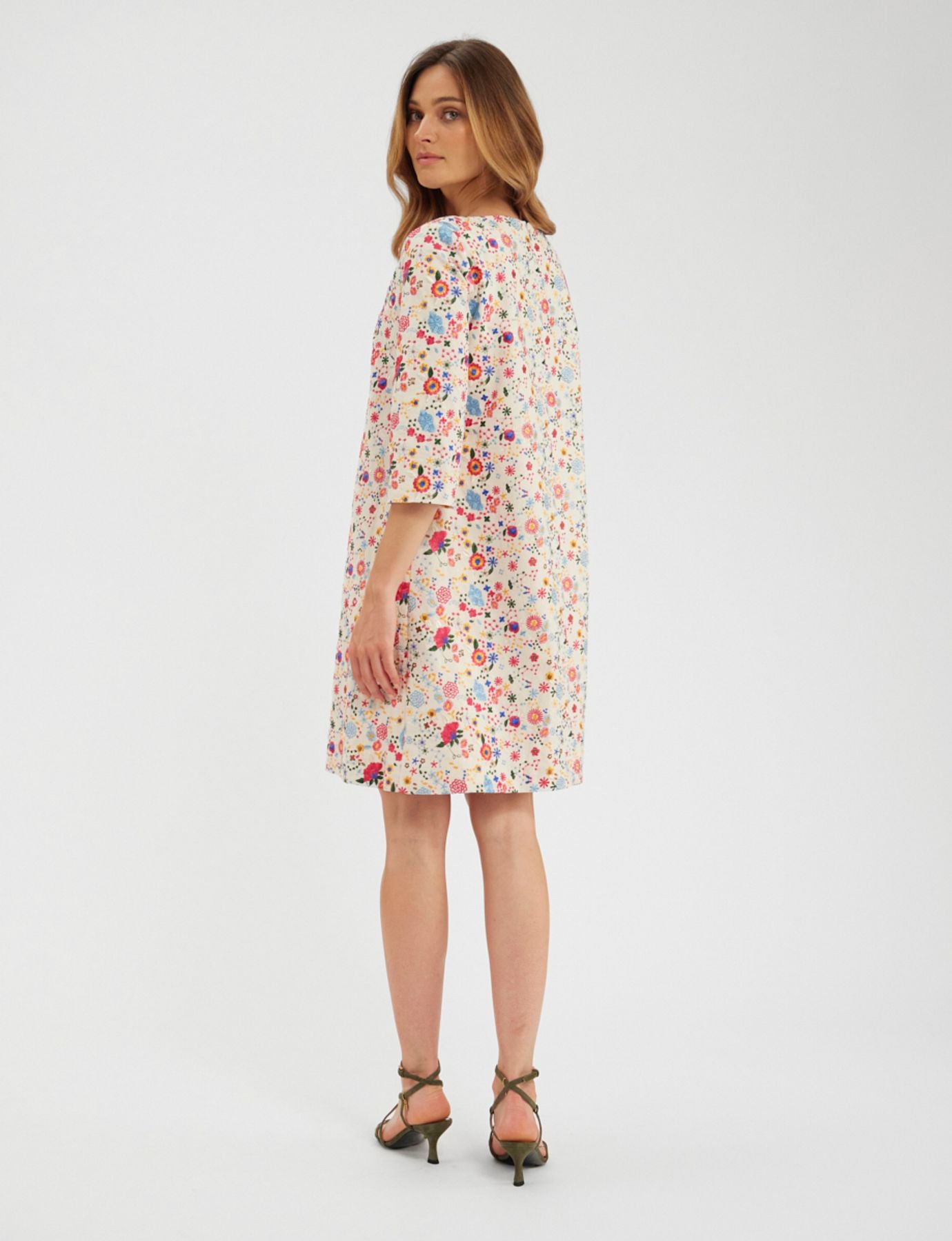 Abito Megan con ricamo