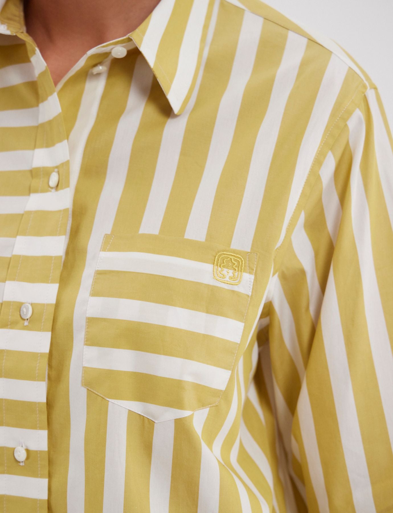 chemise-maureen-jaune-et-blanche-a-rayures