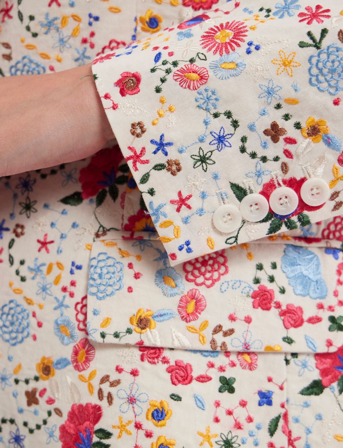 Veste Bruna brodée
