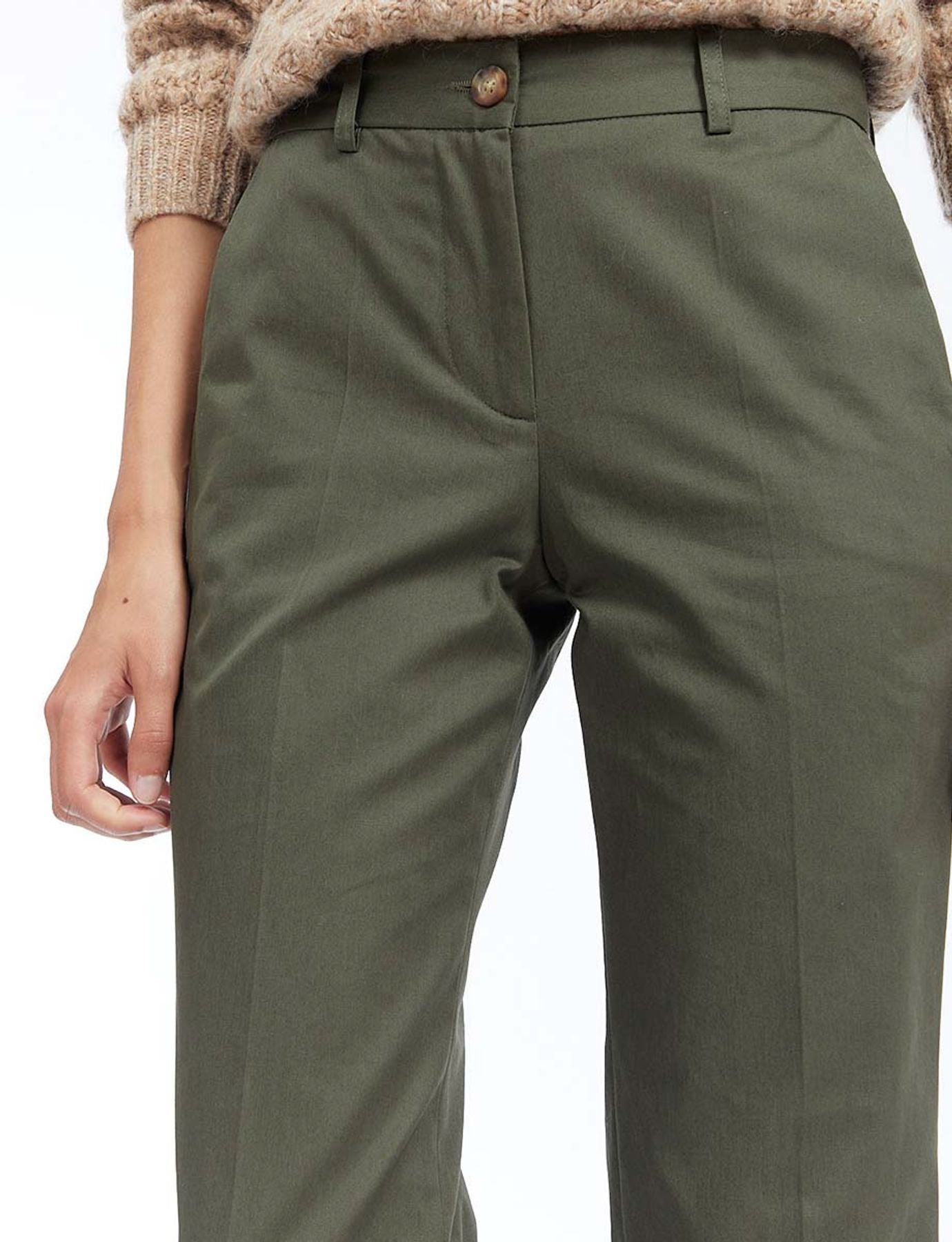 pantalon-francisco-coton-kaki