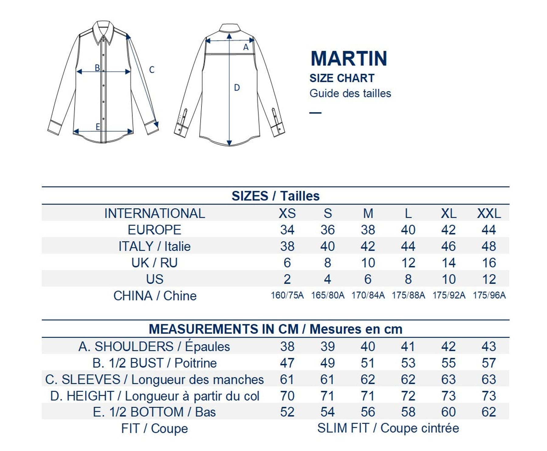 Camisa de rayas Martin