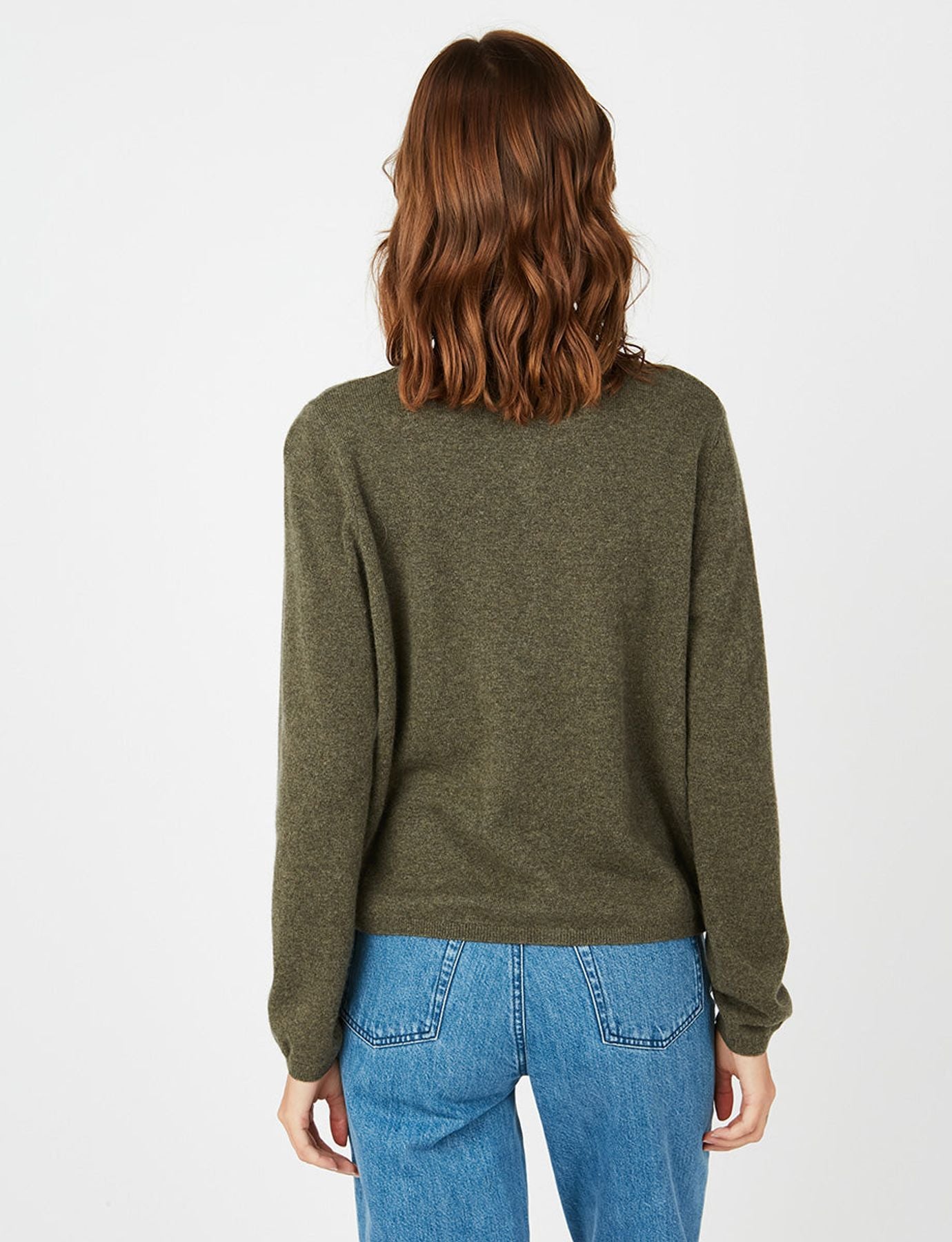 Cardigan Cesaria color kaki