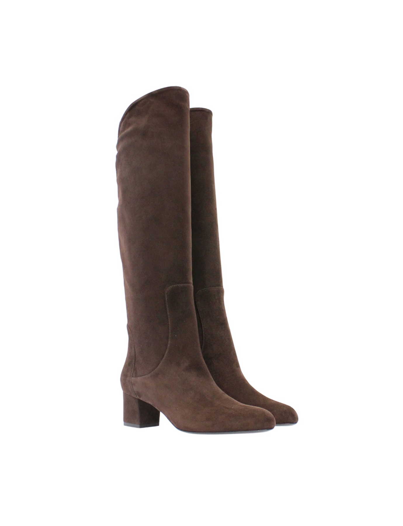 Bottes suede top