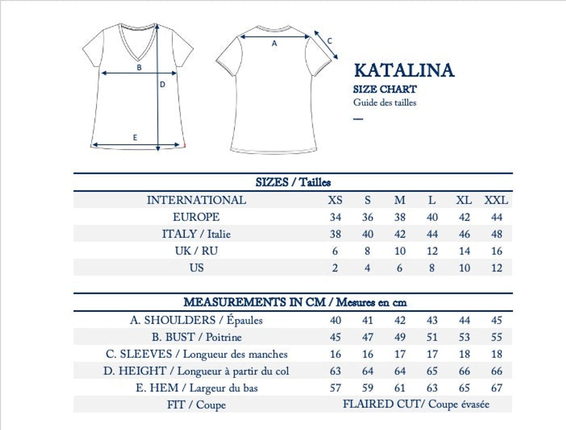 tee-shirt-katalina-col-v-framboise