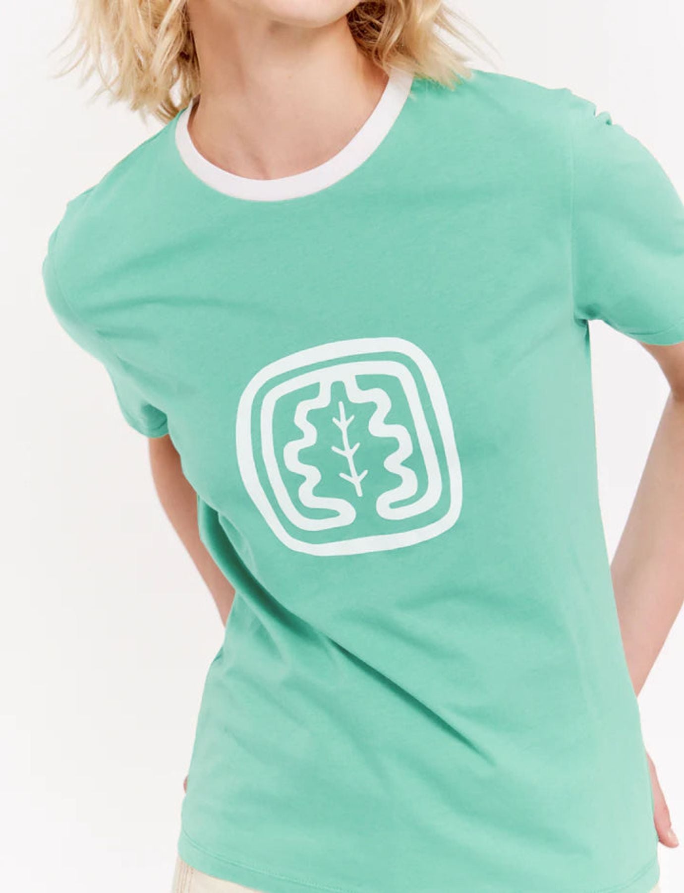 tee-shirt-oscar-col-rond-vert