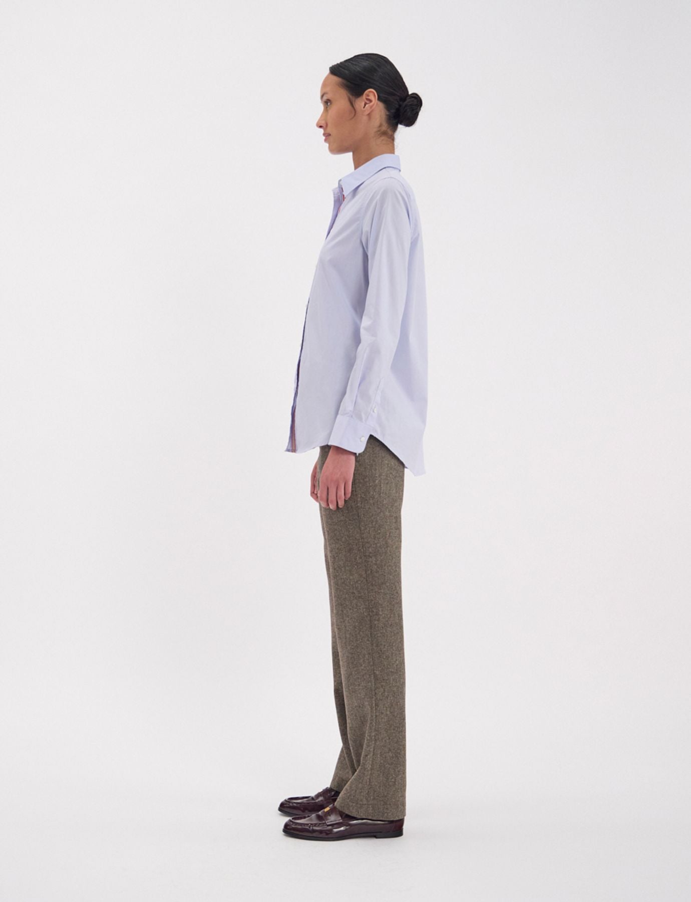 Martin light blue cotton shirt
