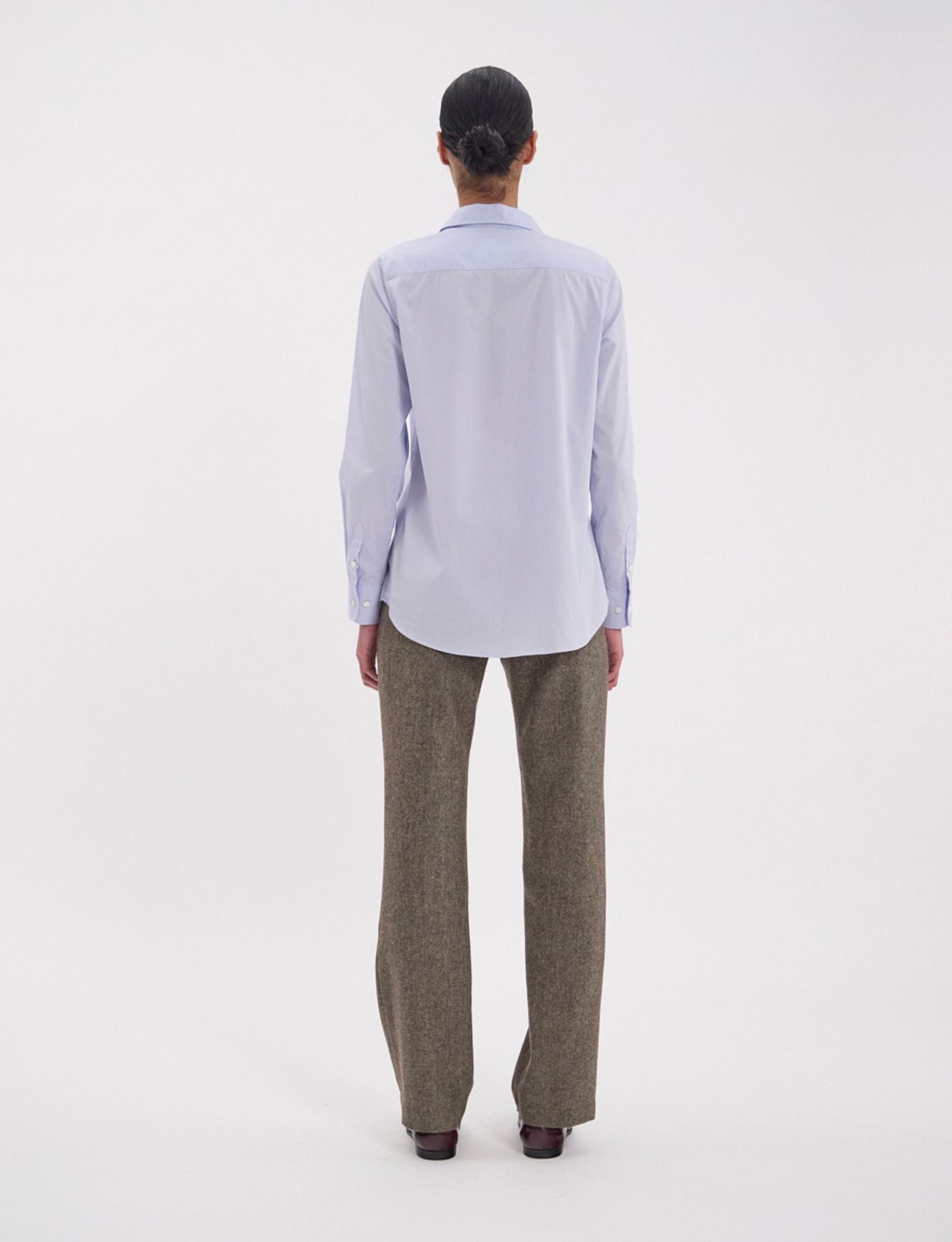 Martin light blue cotton shirt