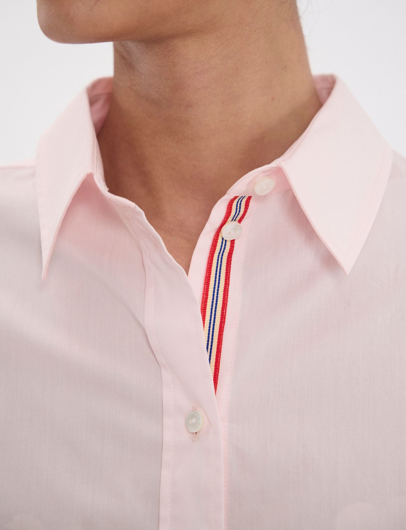 Martin pale pink cotton shirt
