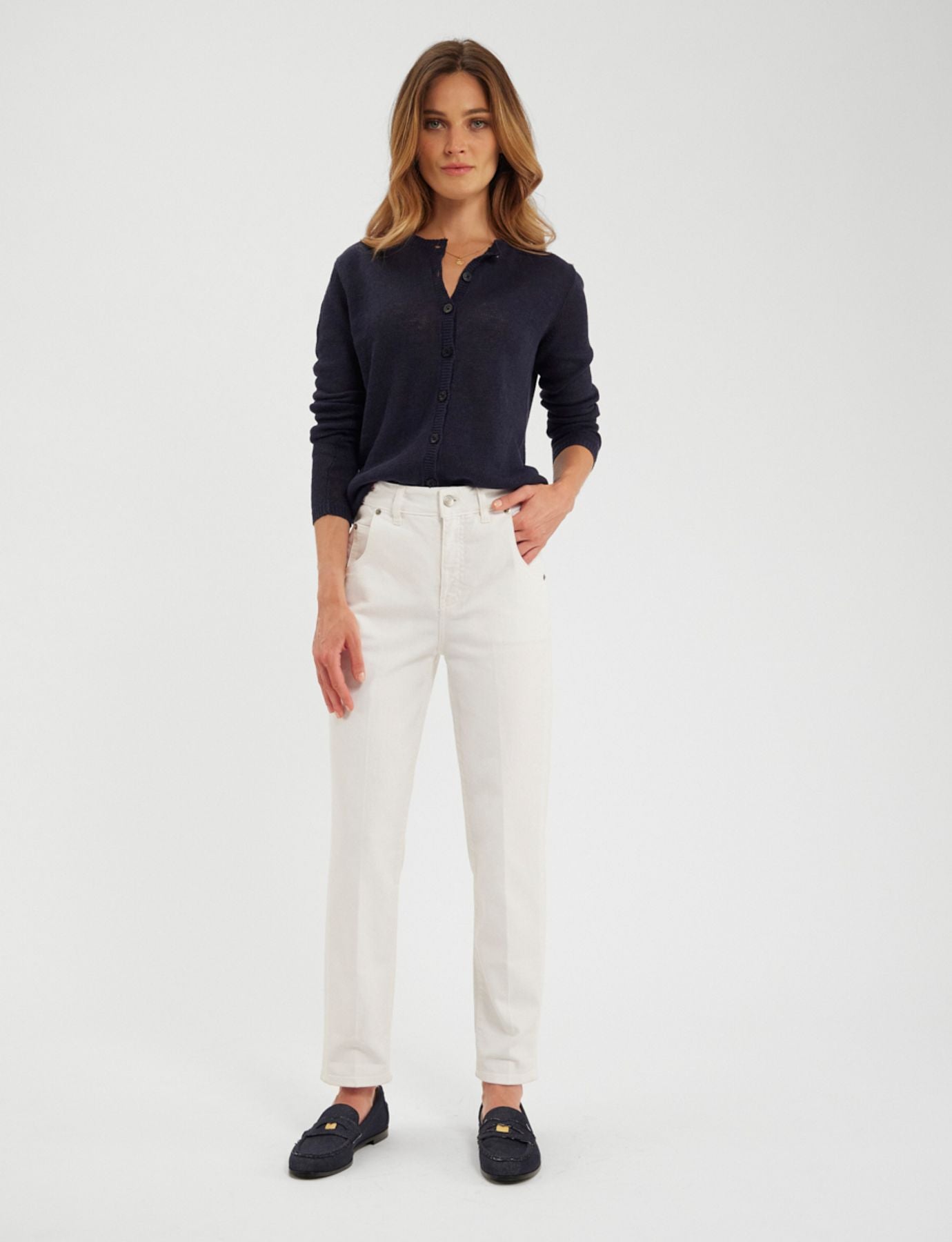 Denim Luna blanc