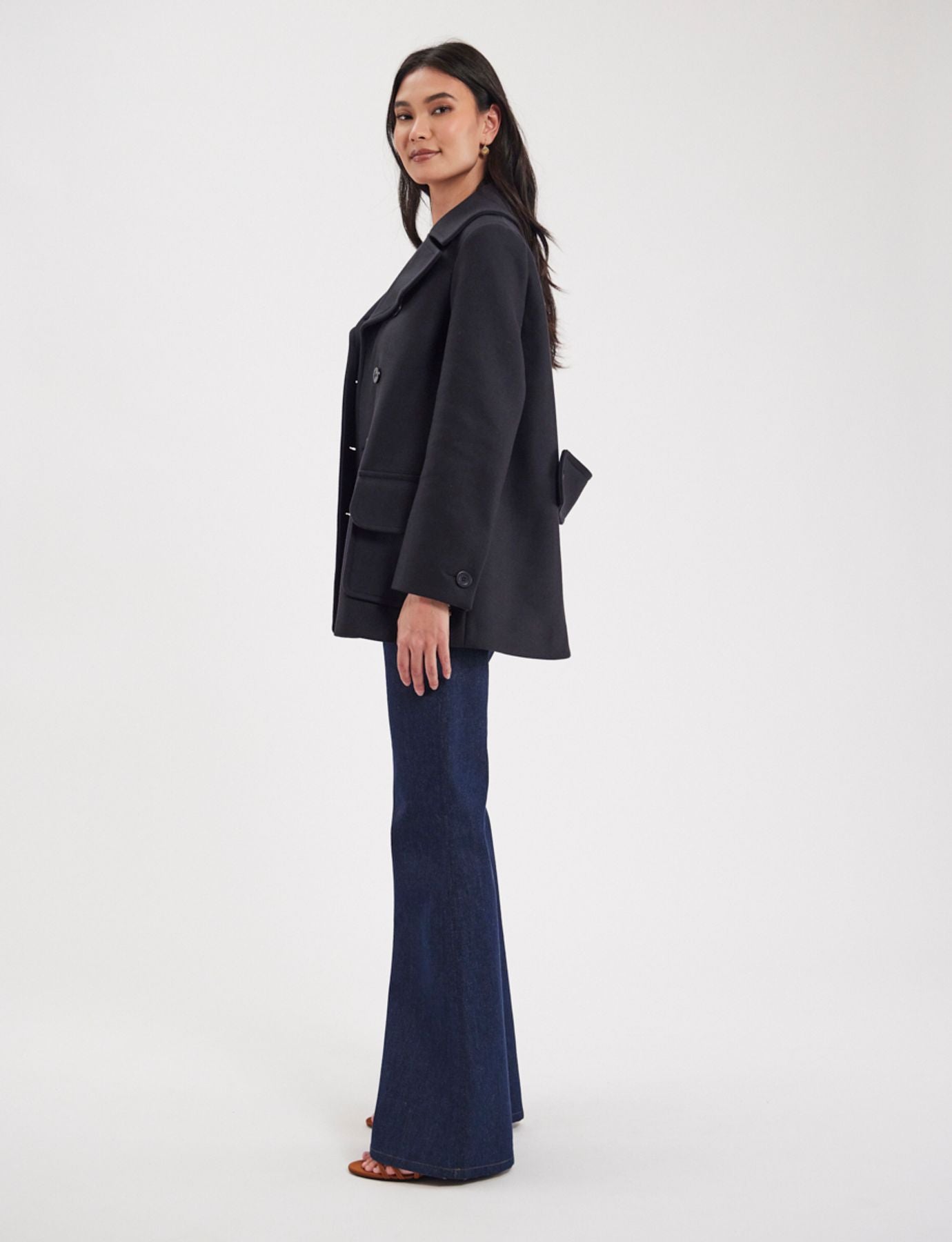 Cappotto blu scuro Séraphine