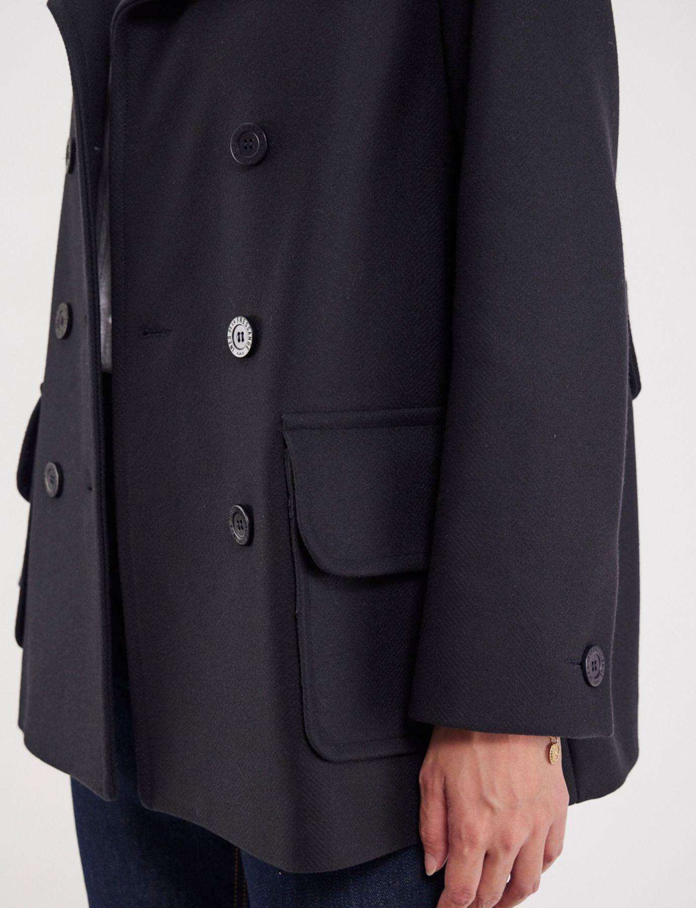 Cappotto blu scuro Séraphine