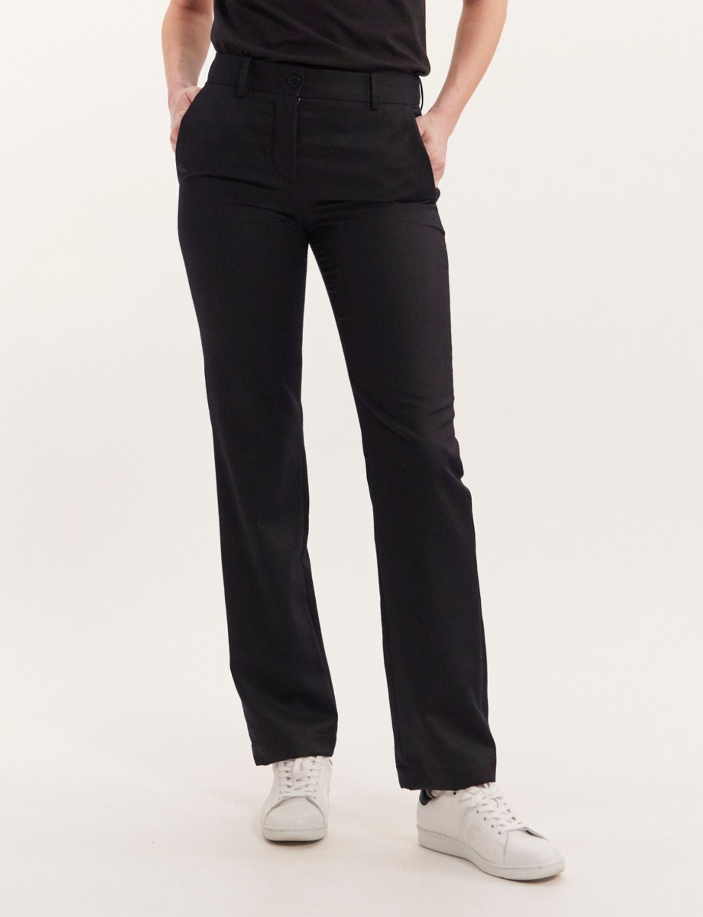 Pantalon Francisco bleu marine laine