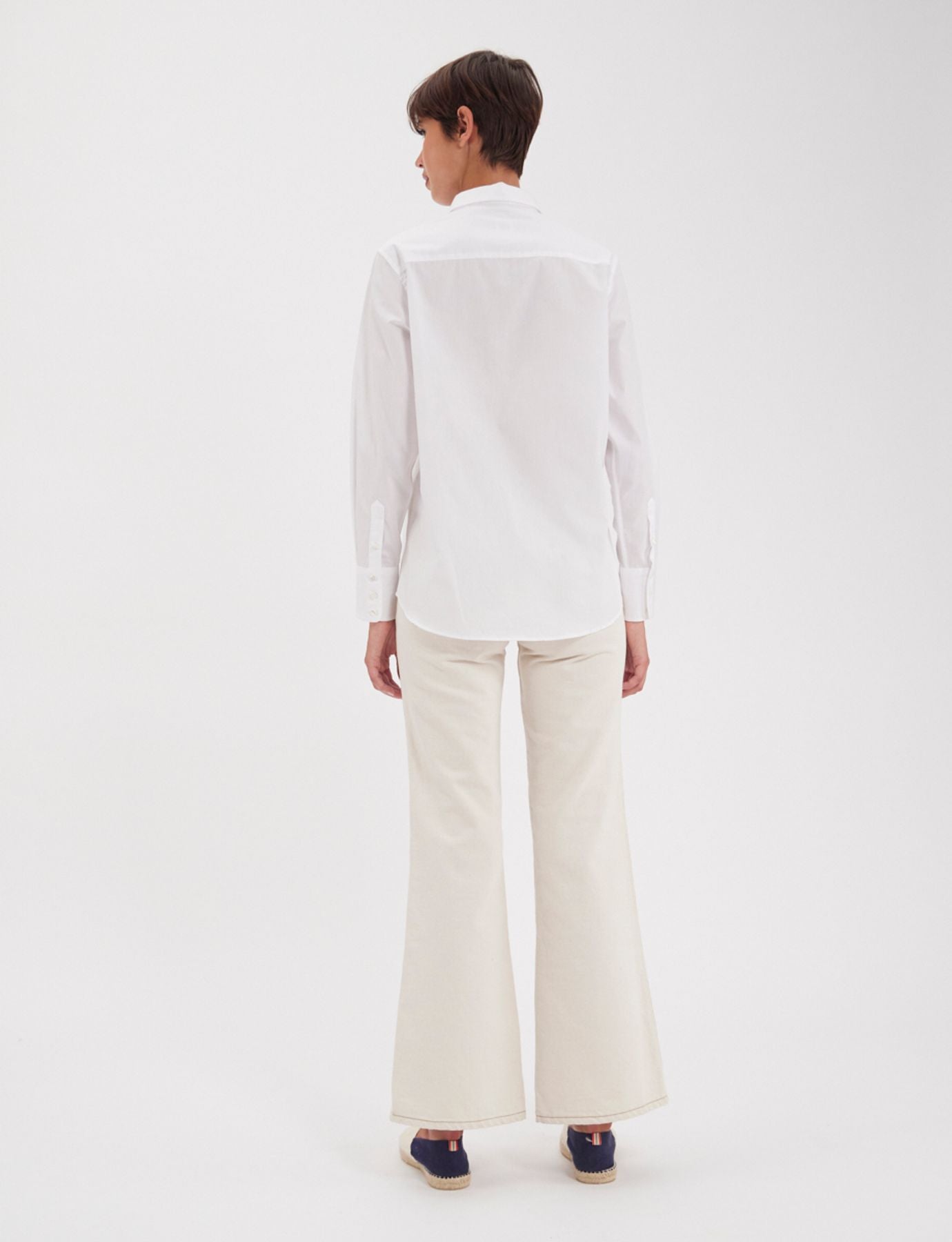 Maureen white cotton shirt