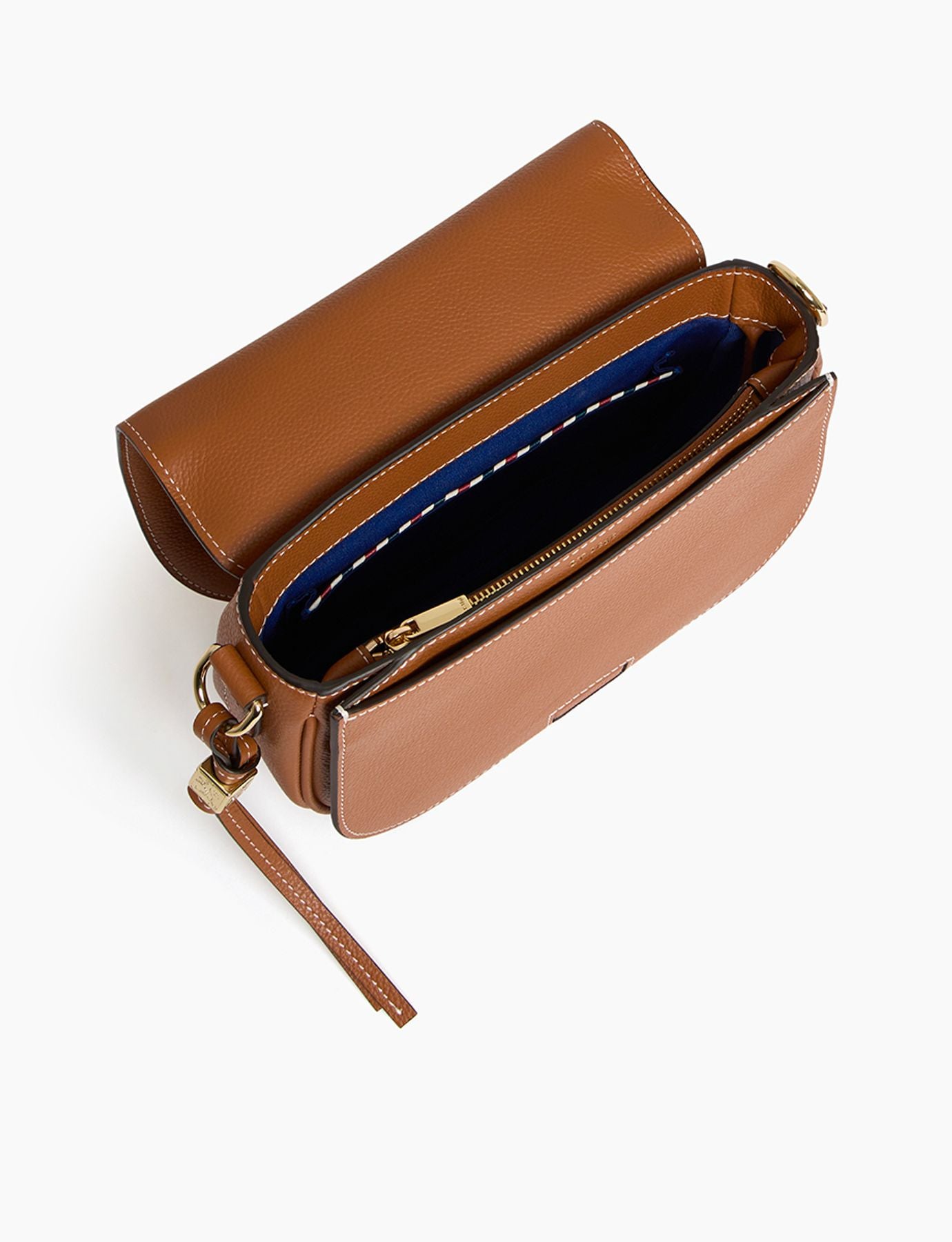 Petit sac à bandoulière camel Ines x Le Tanneur