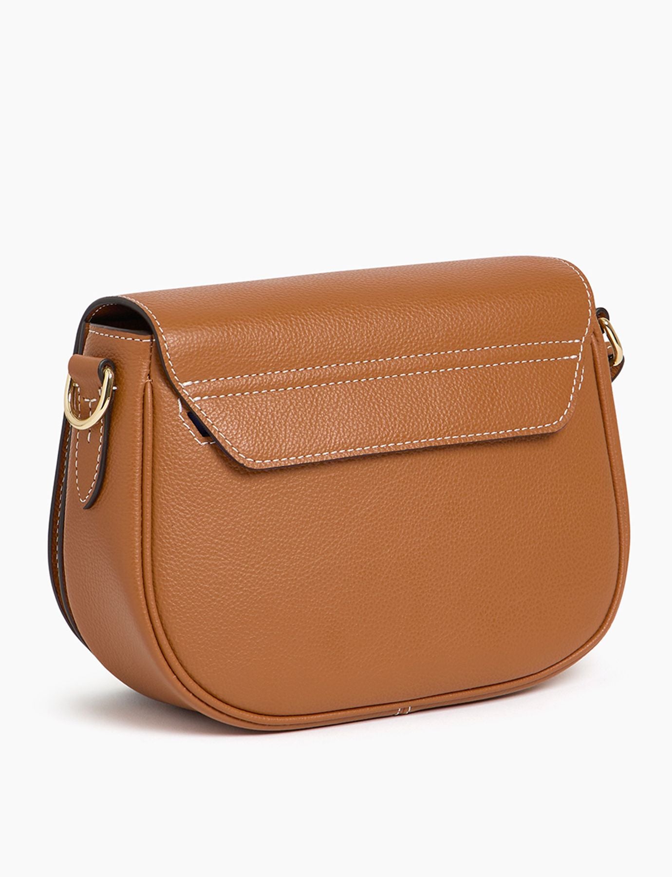 Petit sac à bandoulière camel Ines x Le Tanneur