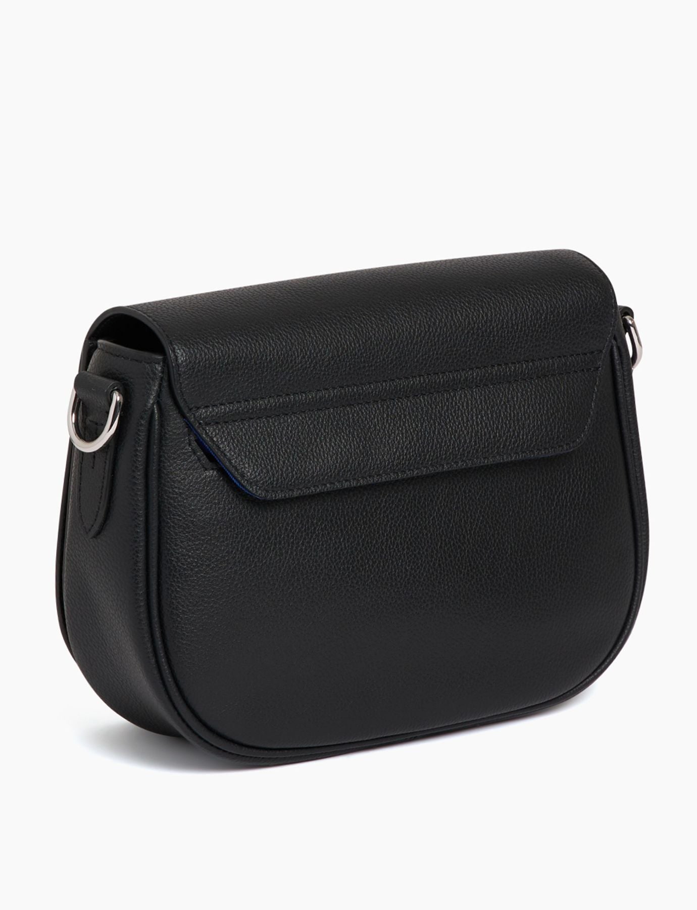 Petit sac à bandoulière noir Ines x Le Tanneur